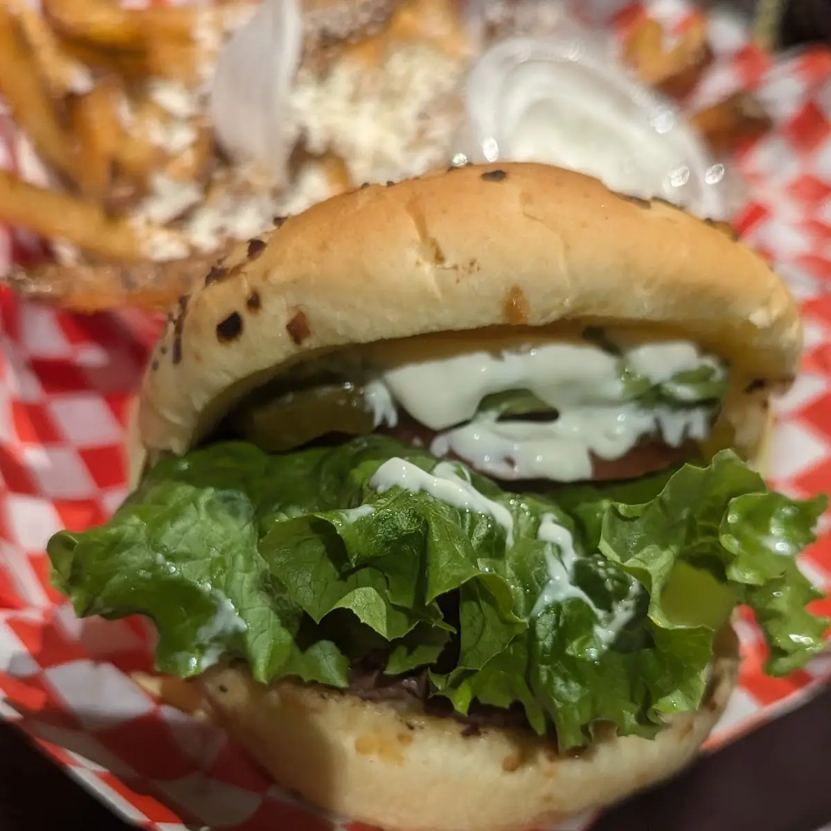 Swiss Mushroom Burger