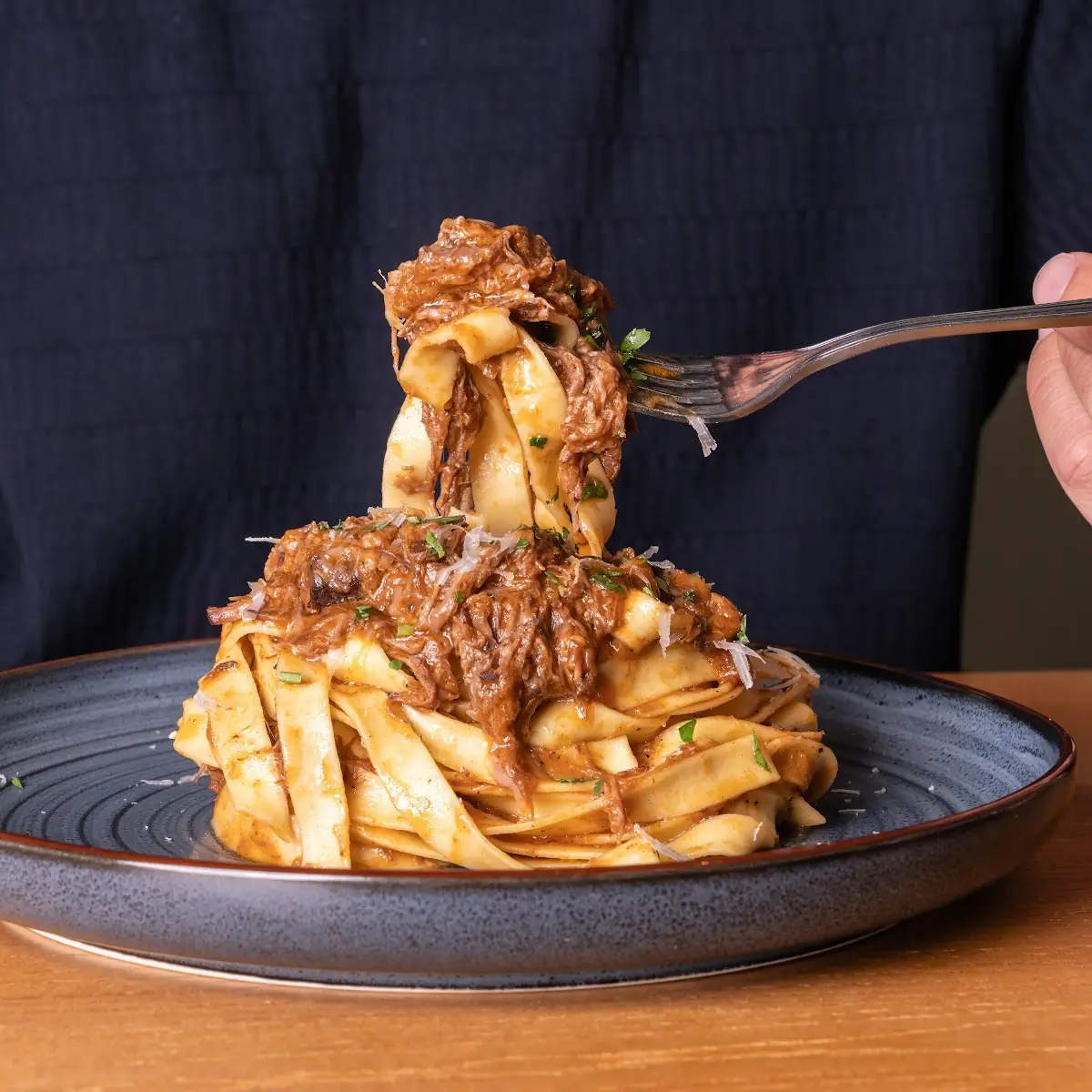 Fettuccine Short Ribs