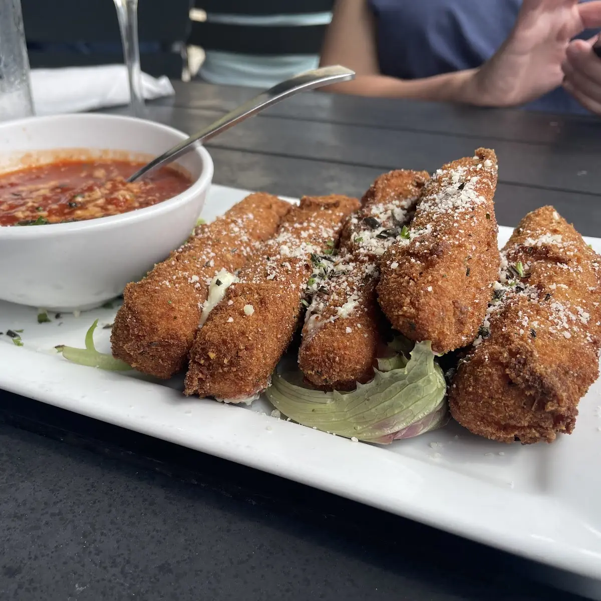 Arancini with Pomodoro Dipping Sauce