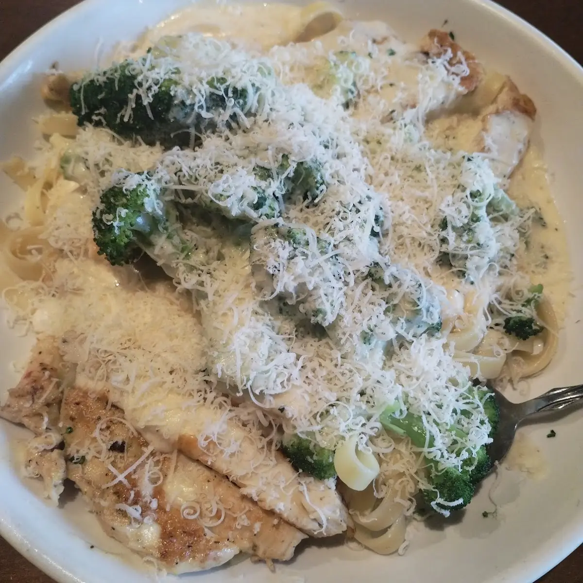 Grill Chicken Alfredo