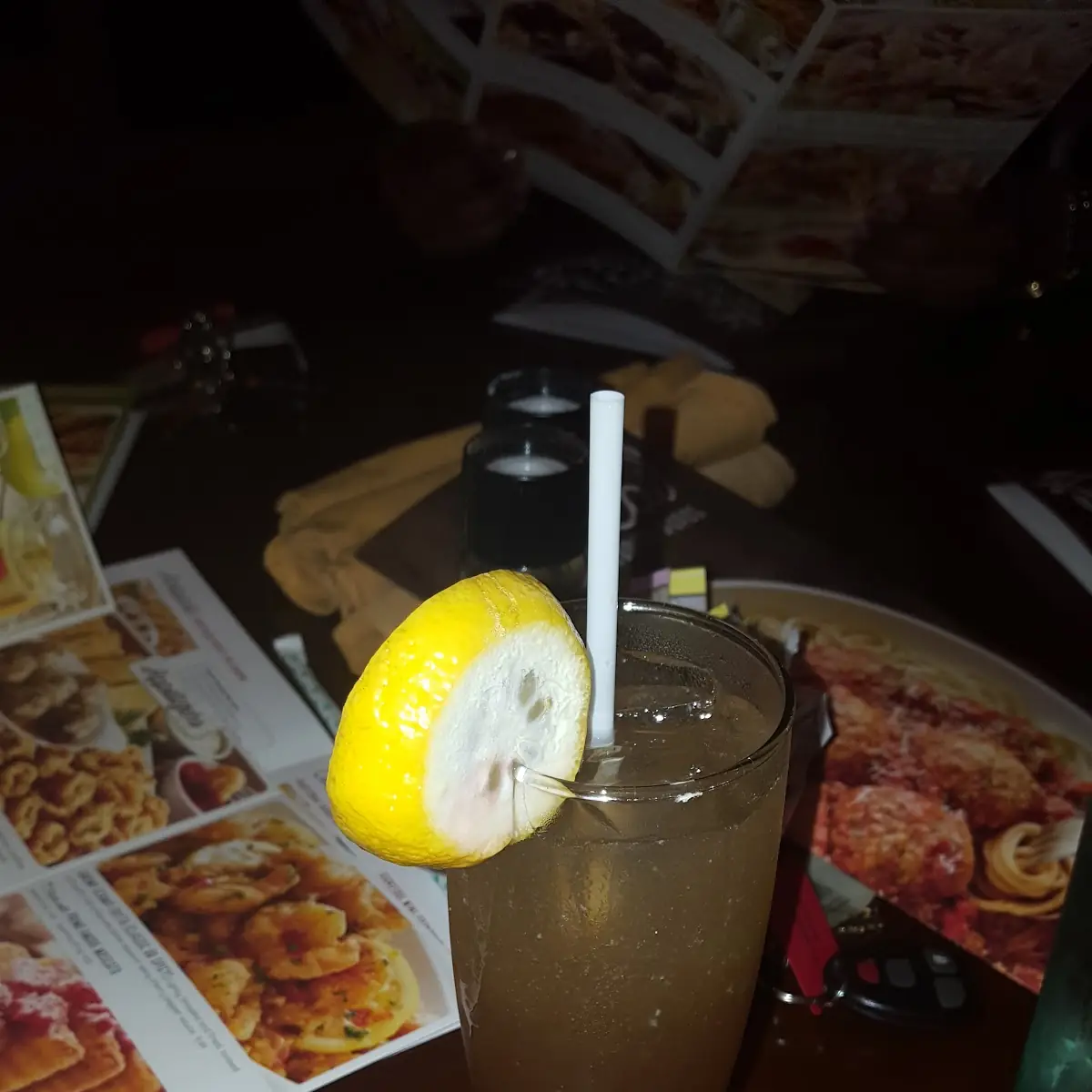 Mango-Passion Fruit Iced Tea
