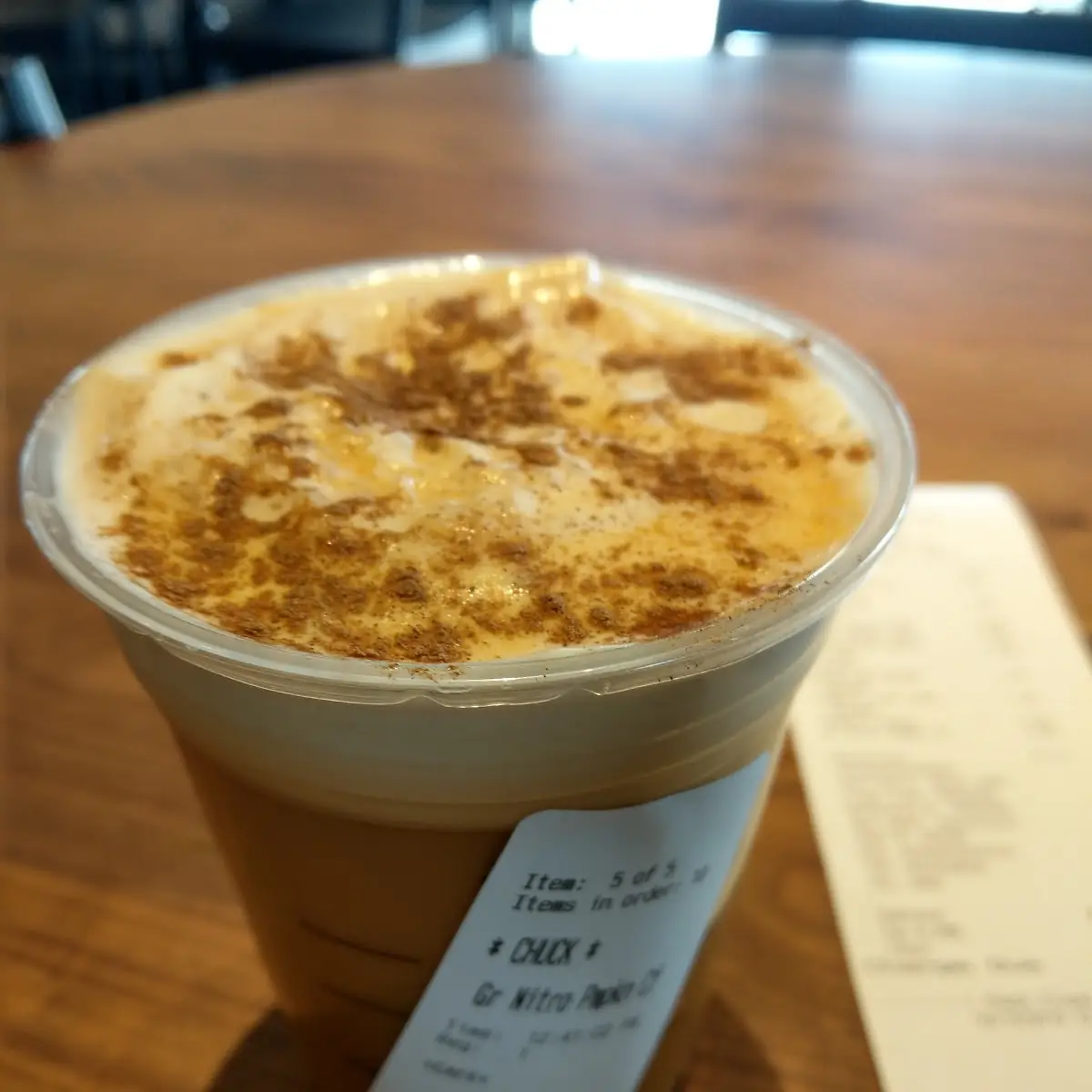 Pumpkin Spice Nitro Cold Brew