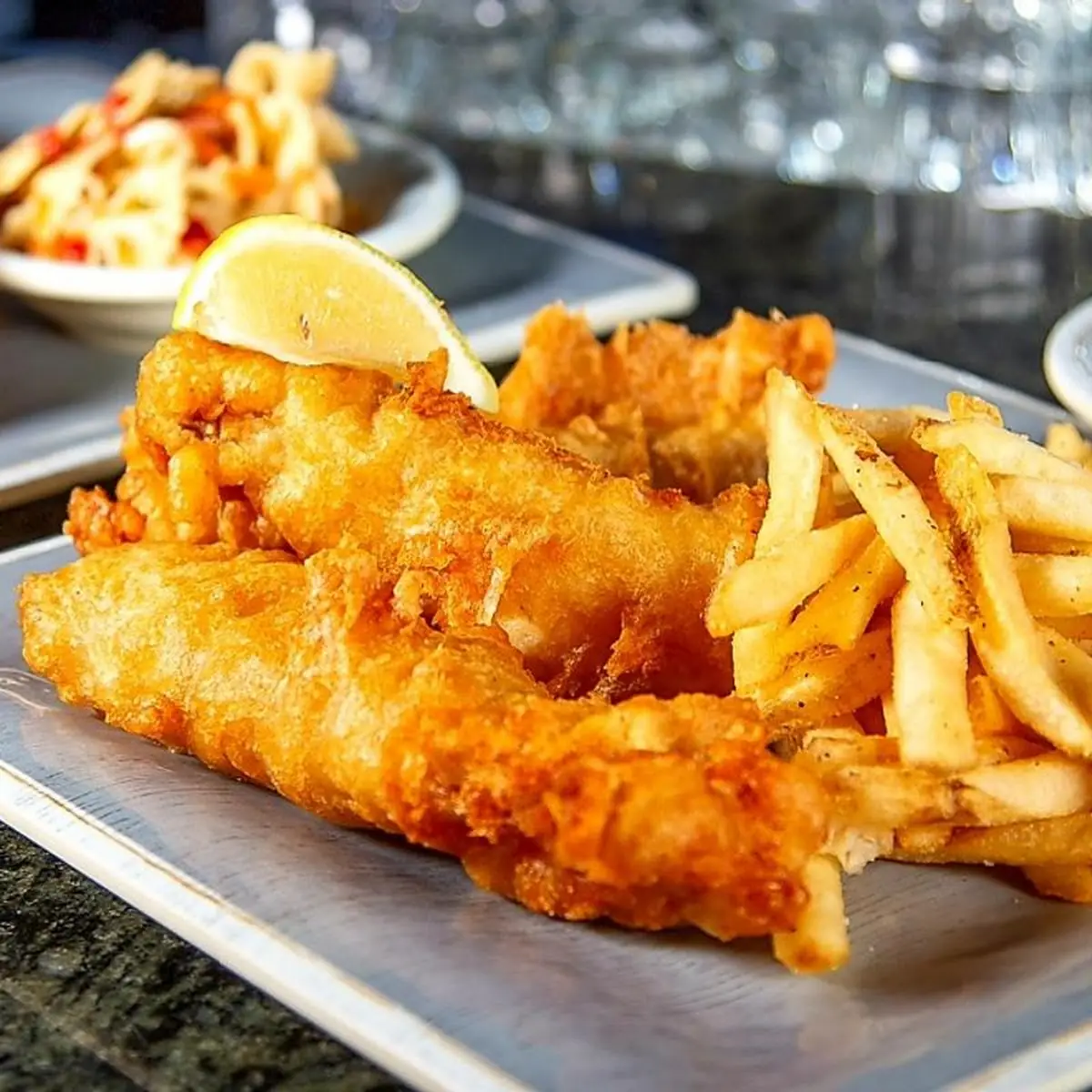 Beer-Battered Fish & Chips Ships