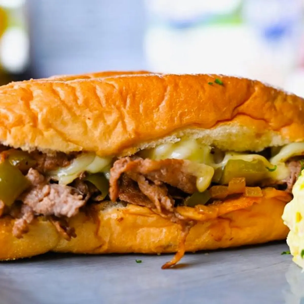 Philly Cheese Steak Egg Rolls