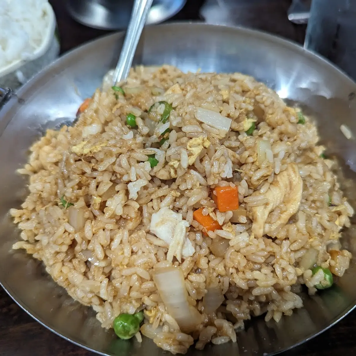 Pineapple Fried Rice with Shrimp & Chicken