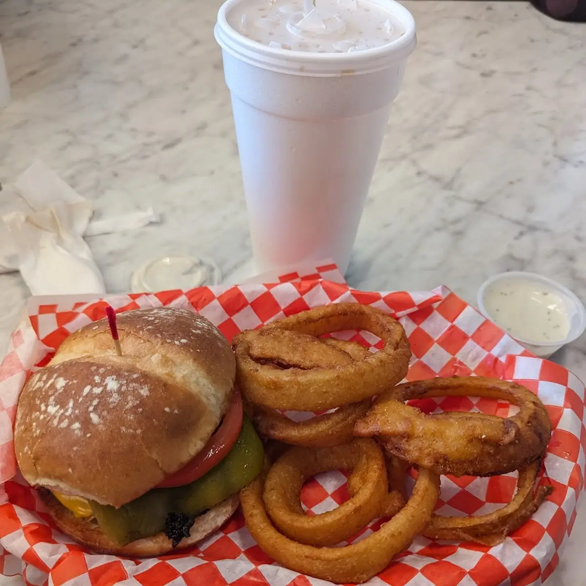 Green Chili Burger