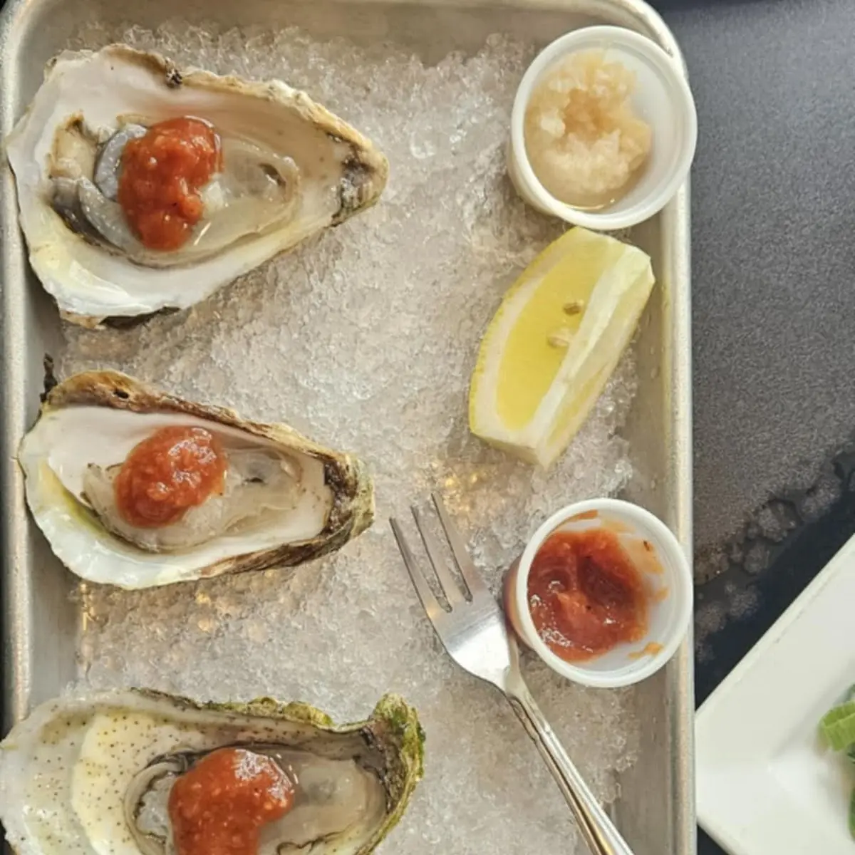 Raw Oysters