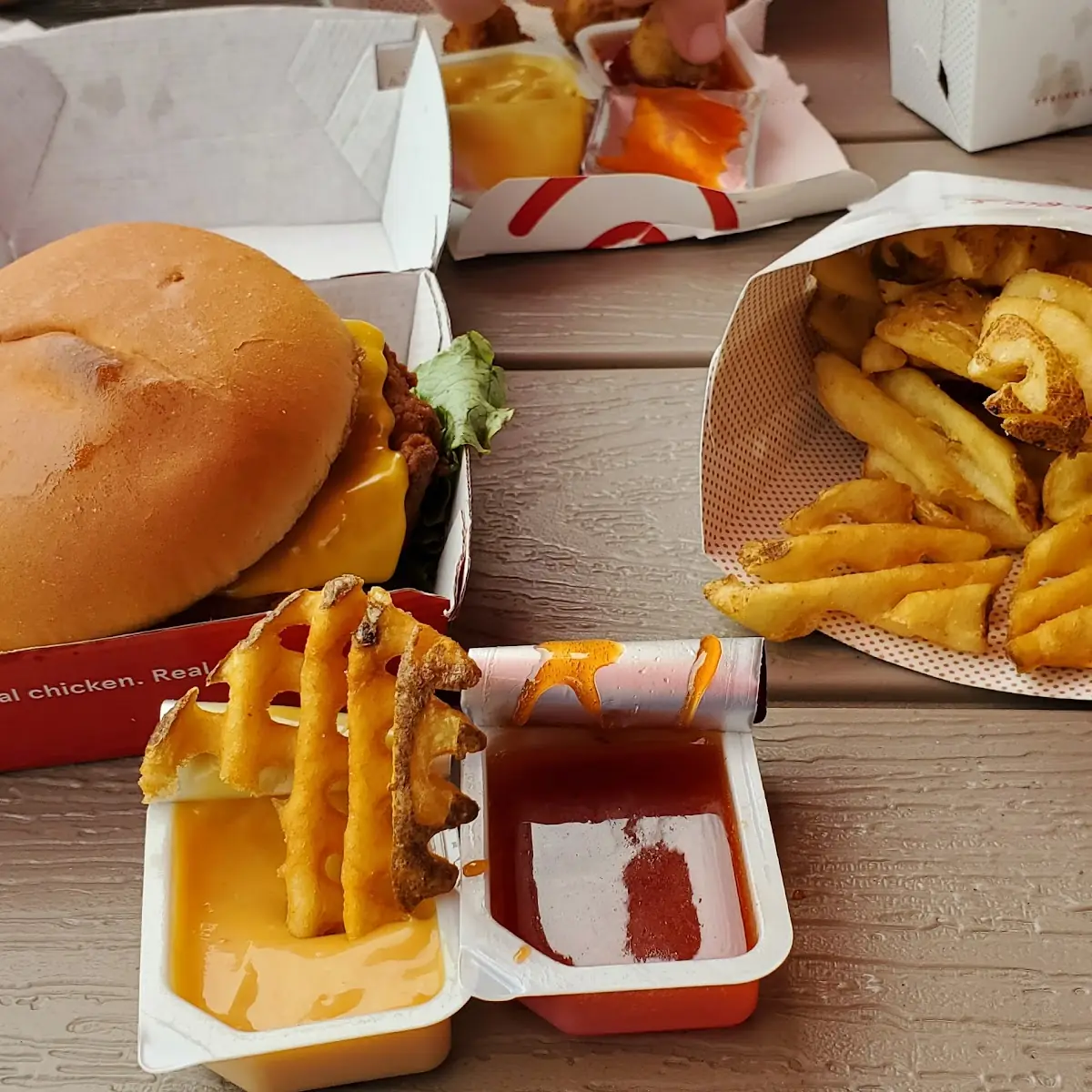 Chicken Burger Meal