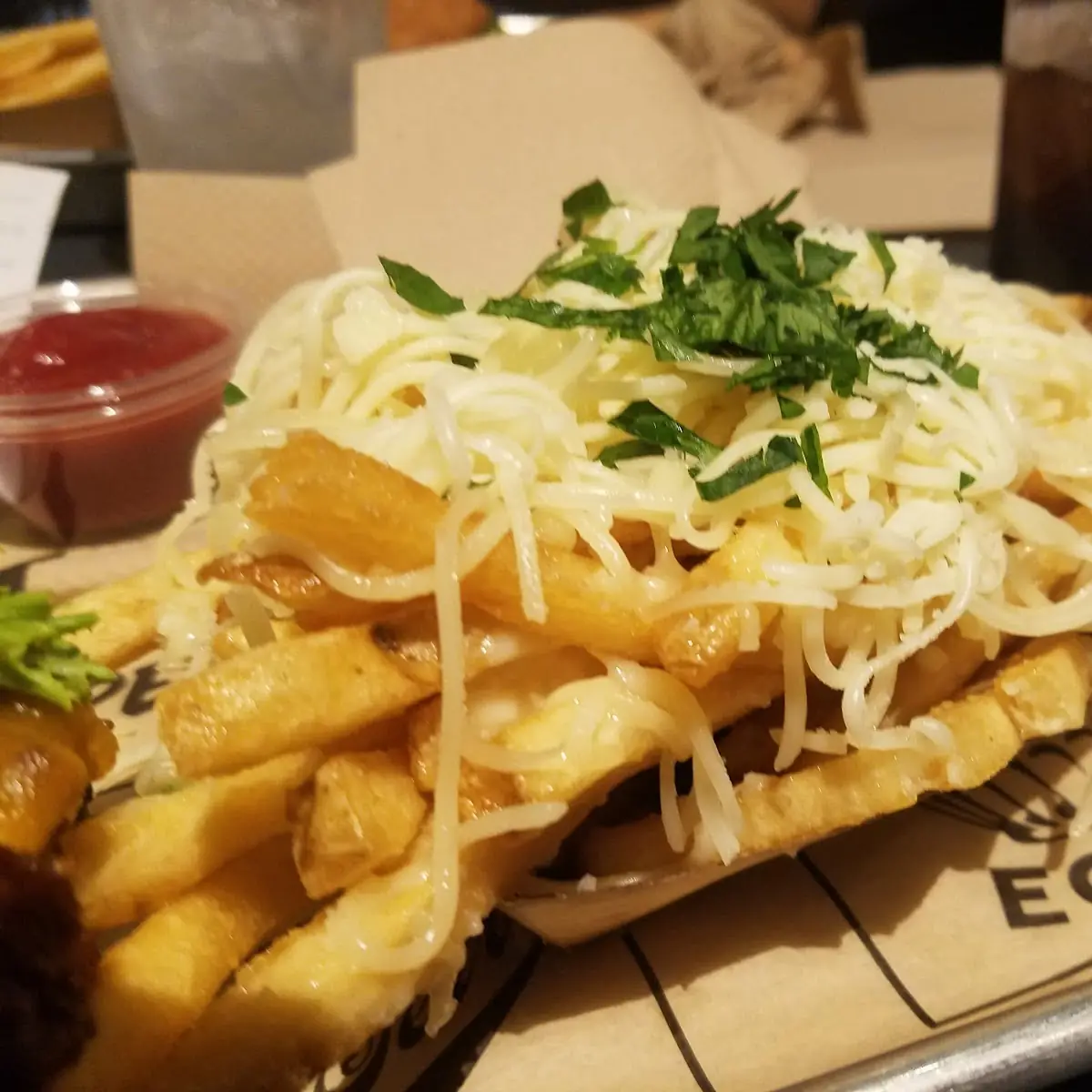 Garlic Cheese Fries