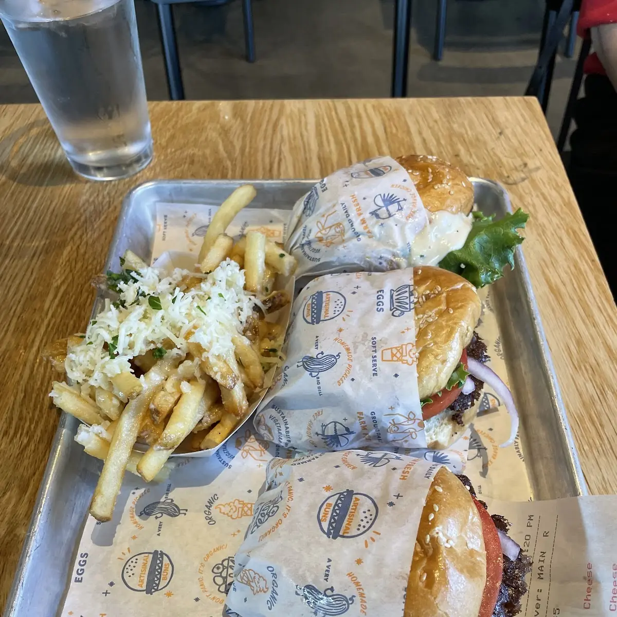 Super Duper Burger with Bacon Cheeseburger