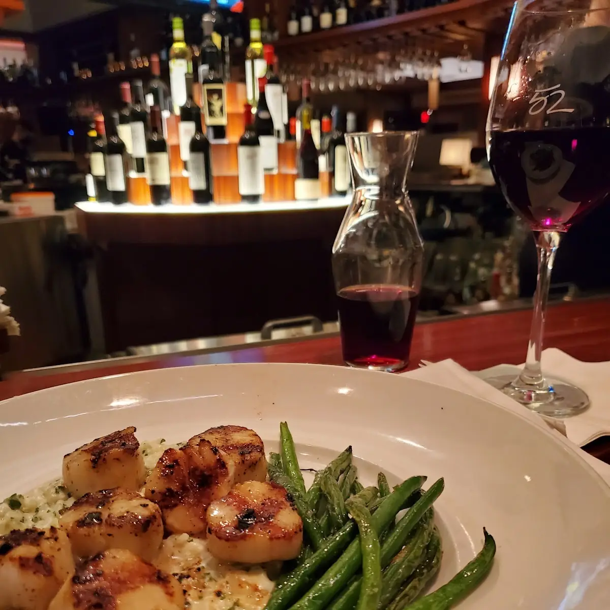 Caramelized Grilled Sea Scallops