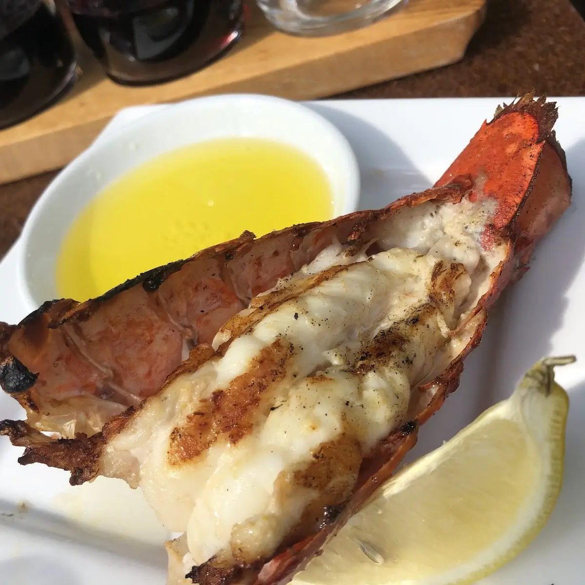 Wood-Grilled Maine Lobster Tail