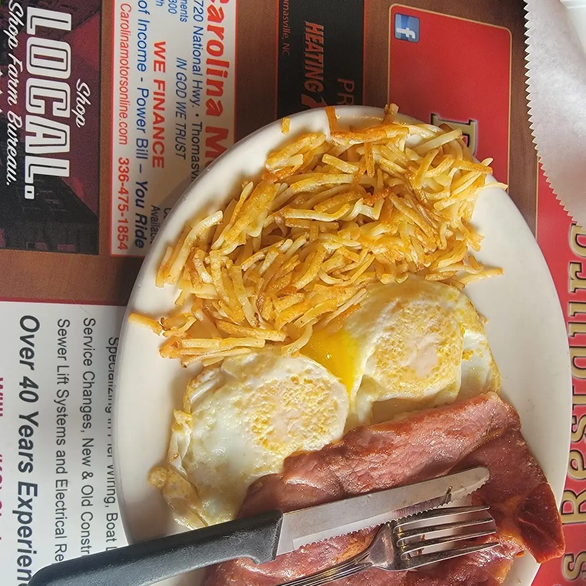 Country Ham & Egg