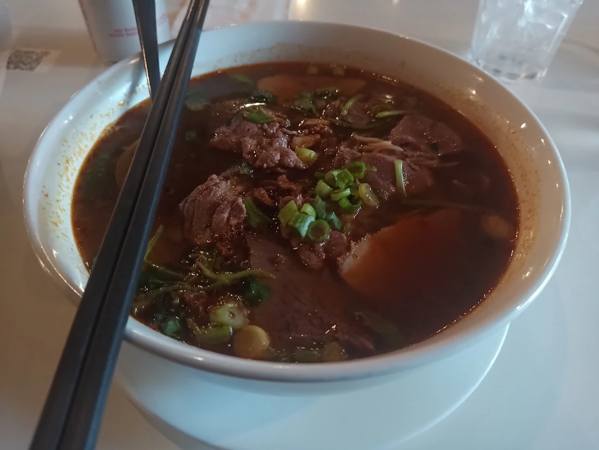 Beef Noodles, Red Pepper Restaurant