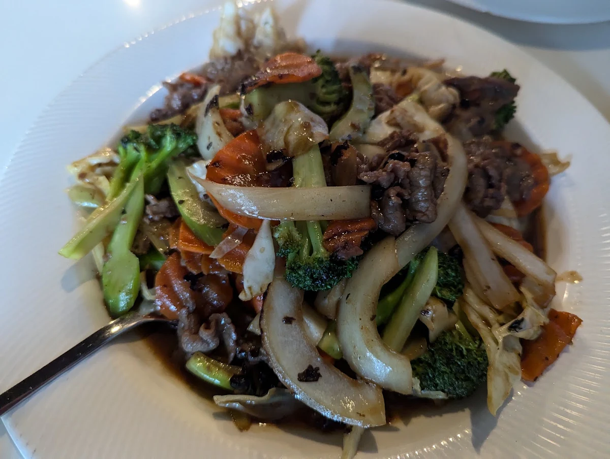 Black Bean with Beef, Red Pepper Restaurant