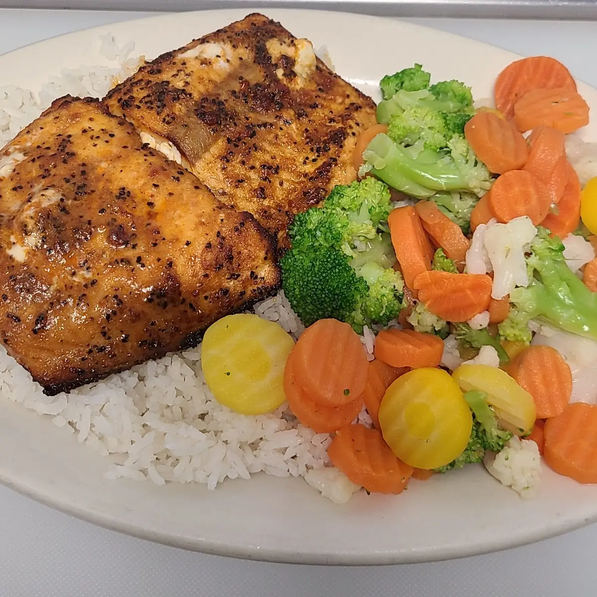 Honey Glazed Salmon