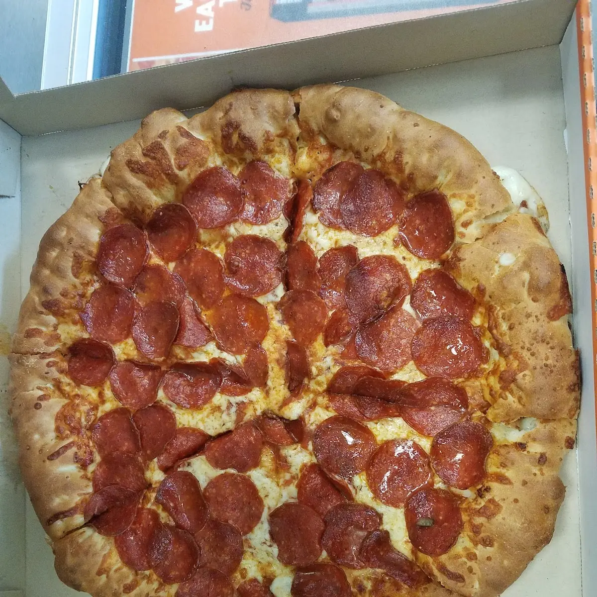 Pepperoni Stuffed Crust Pizza