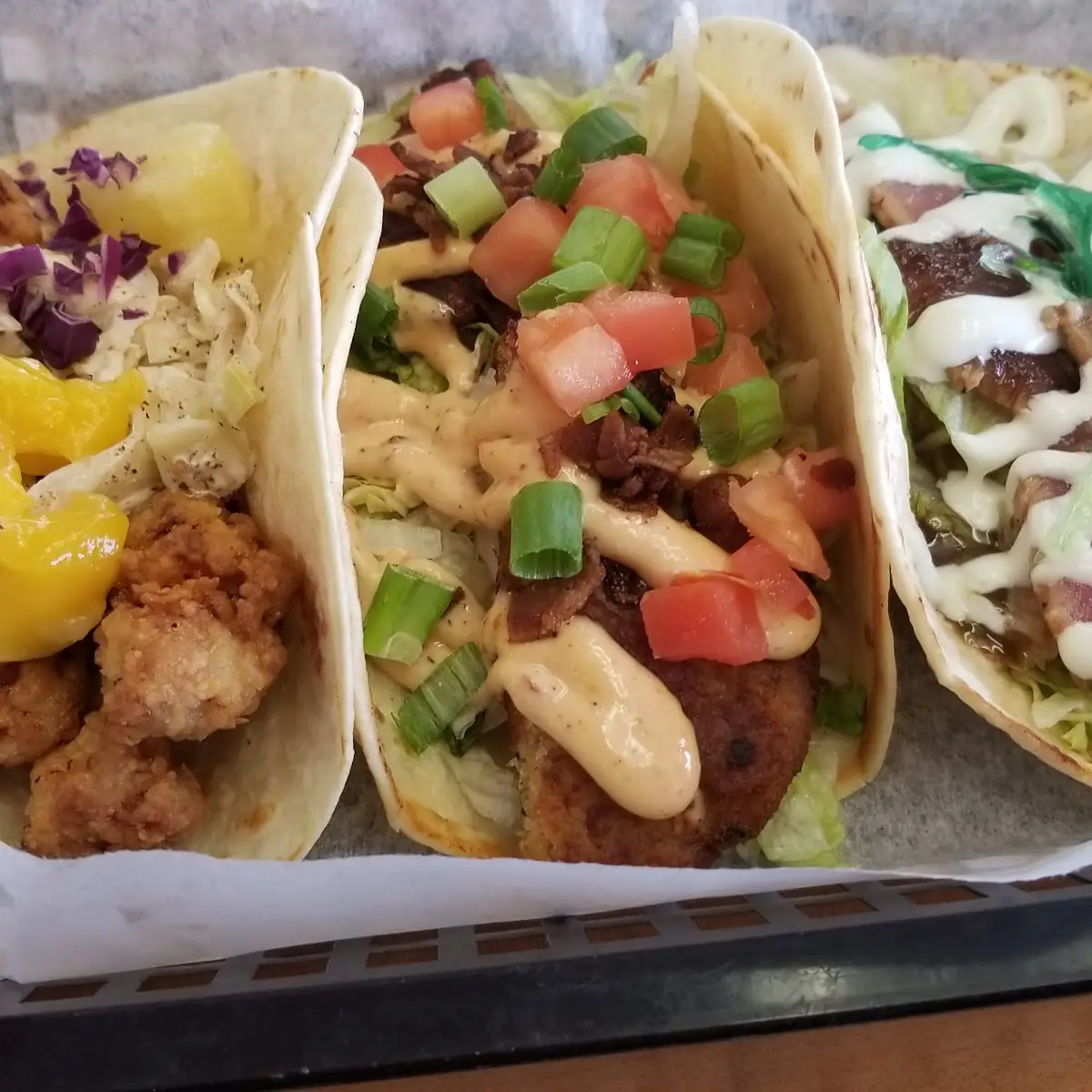 Ahi Ahi Tuna Taco