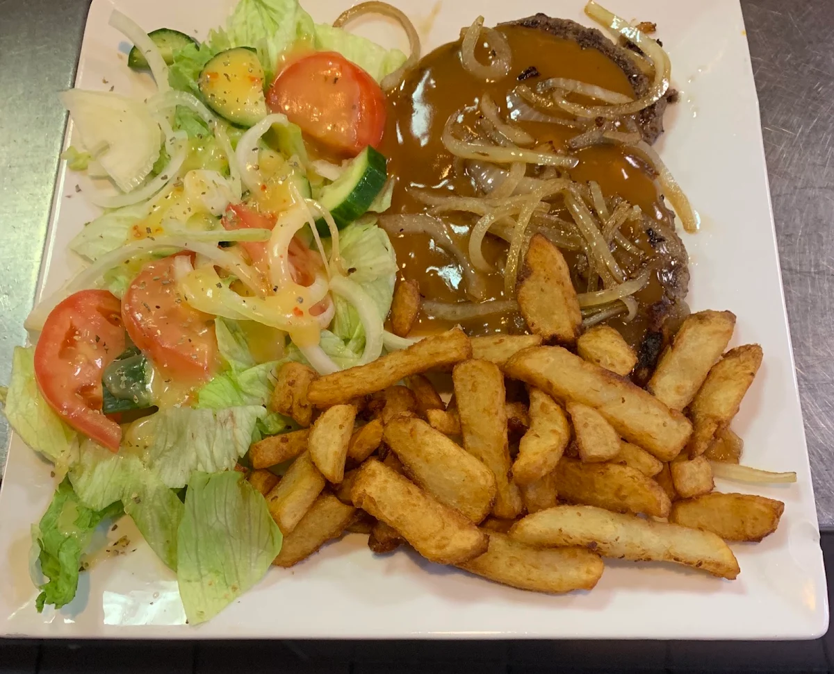 Humberger Steak Frites Maison