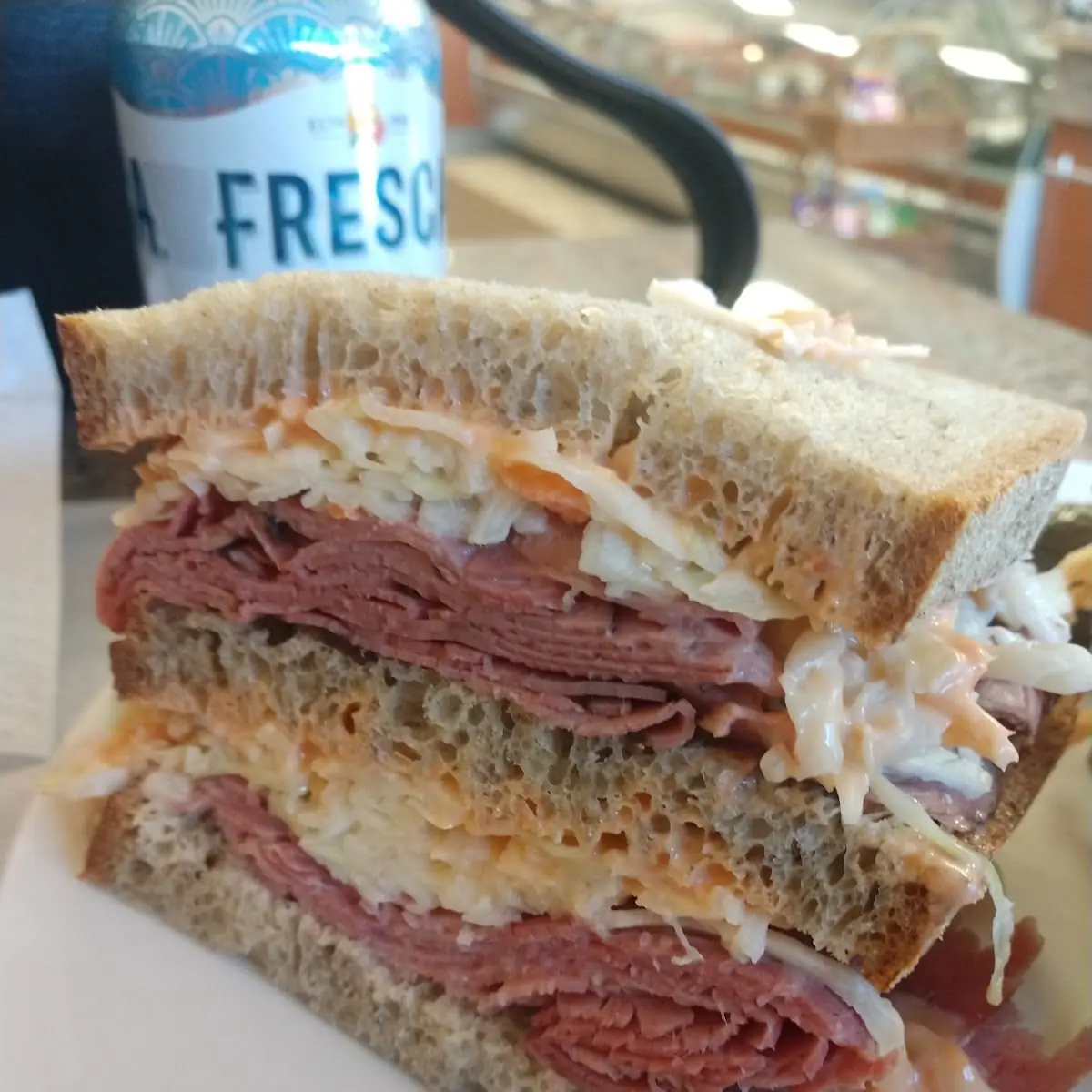 Corned Beef and Pastrami Sandwich