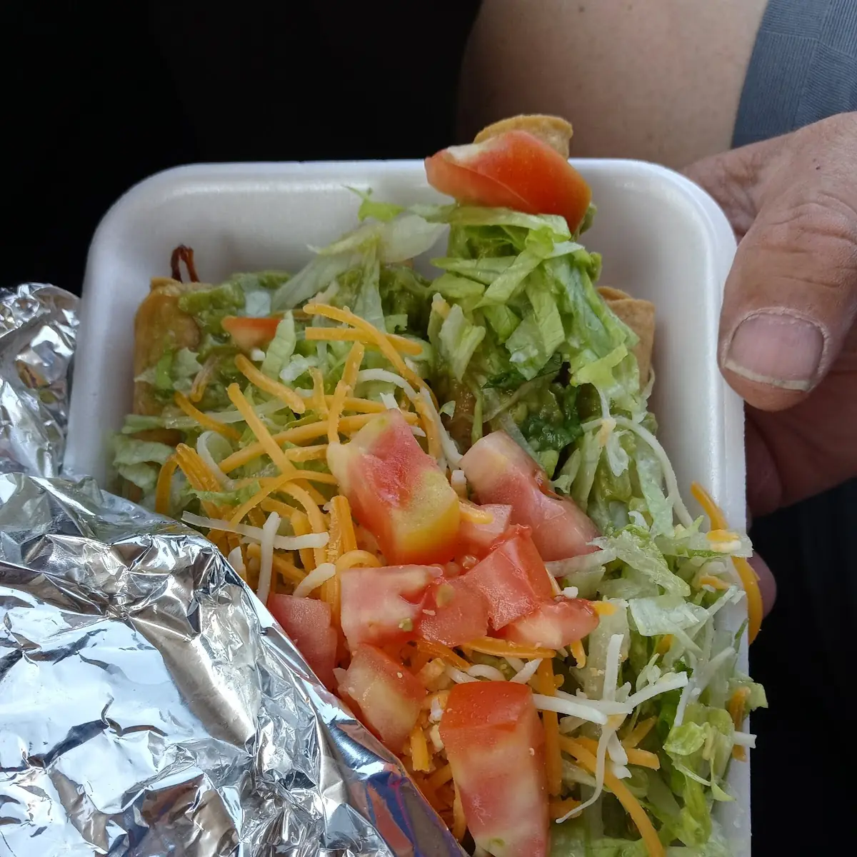 5 Rolled Tacos to Go