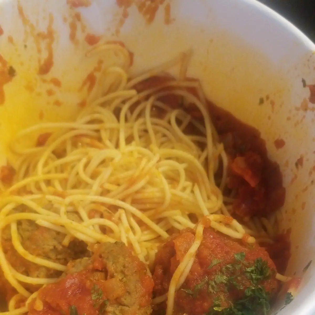 Spaghetti Meatballs