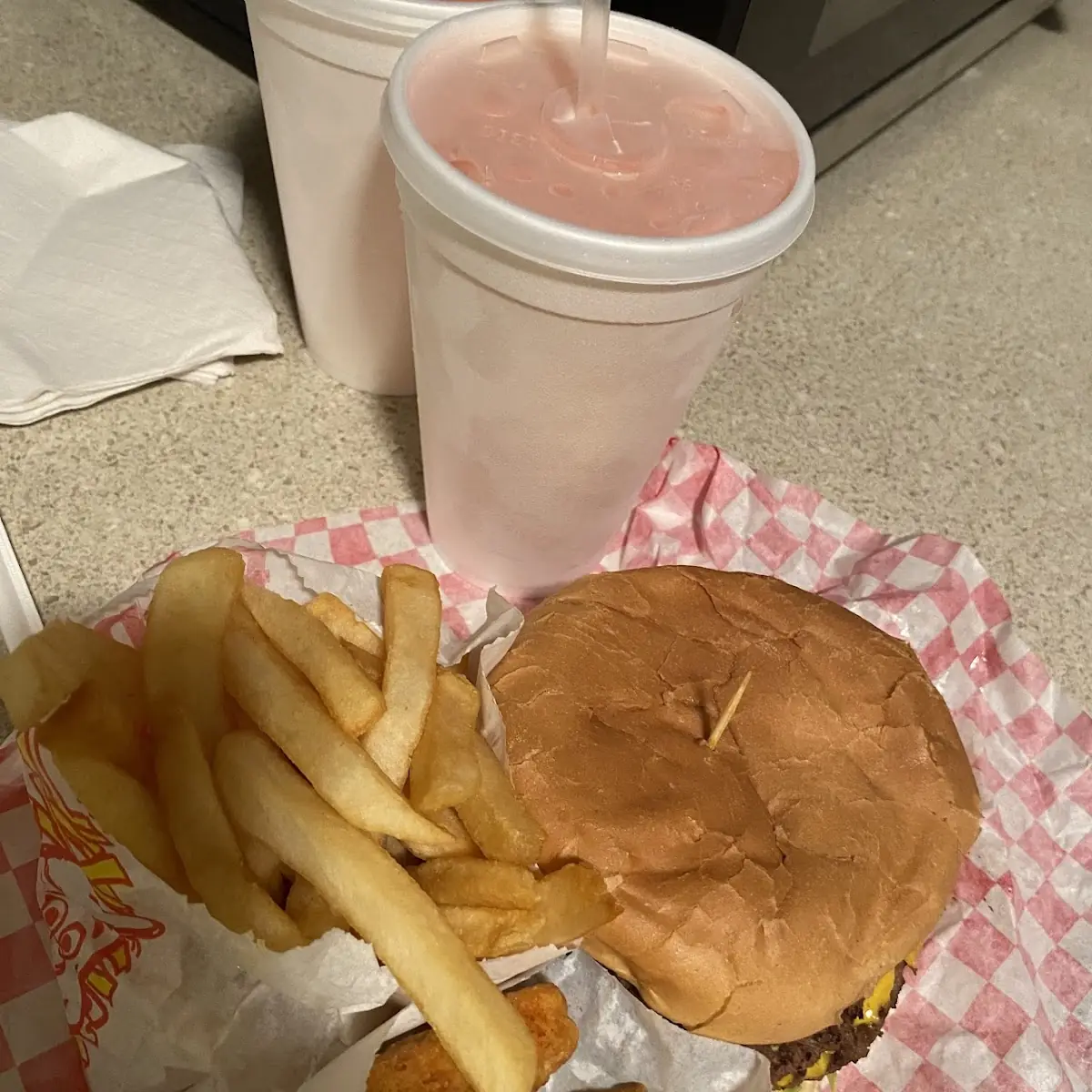 Kids Cheeseburger Meal