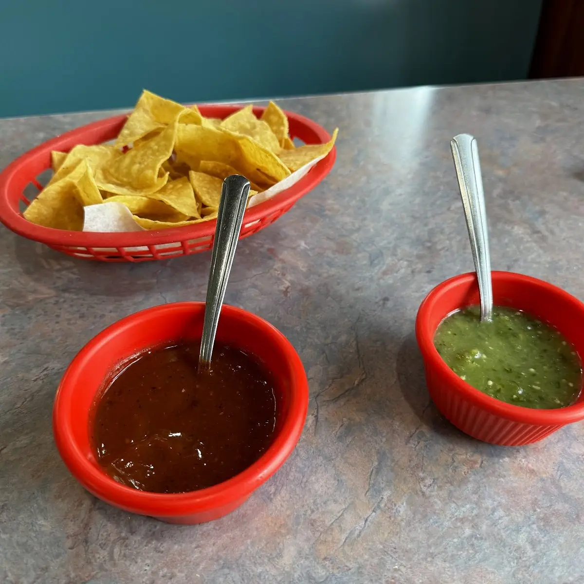 Chips and Salsa Verde