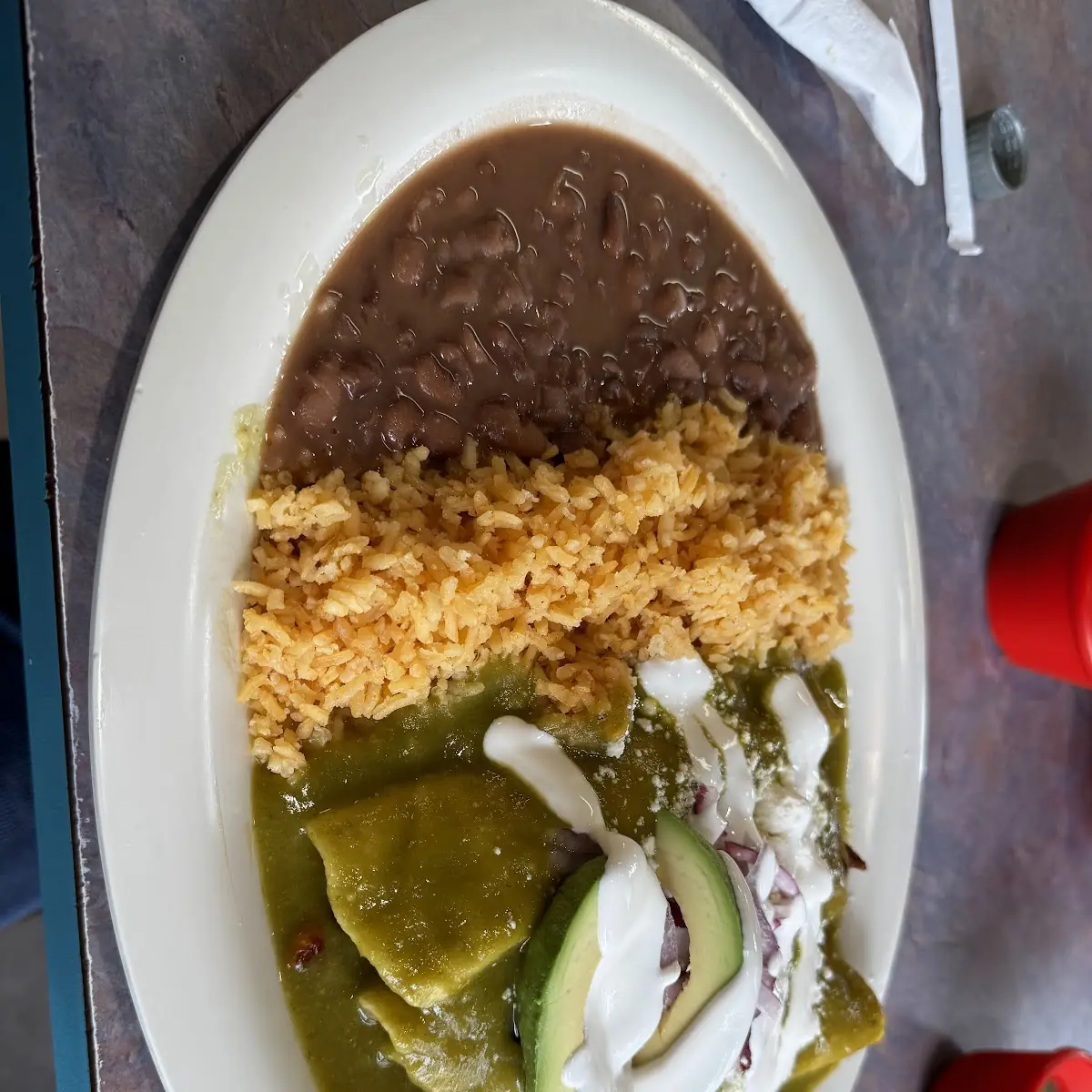 Enchiladas Verdes