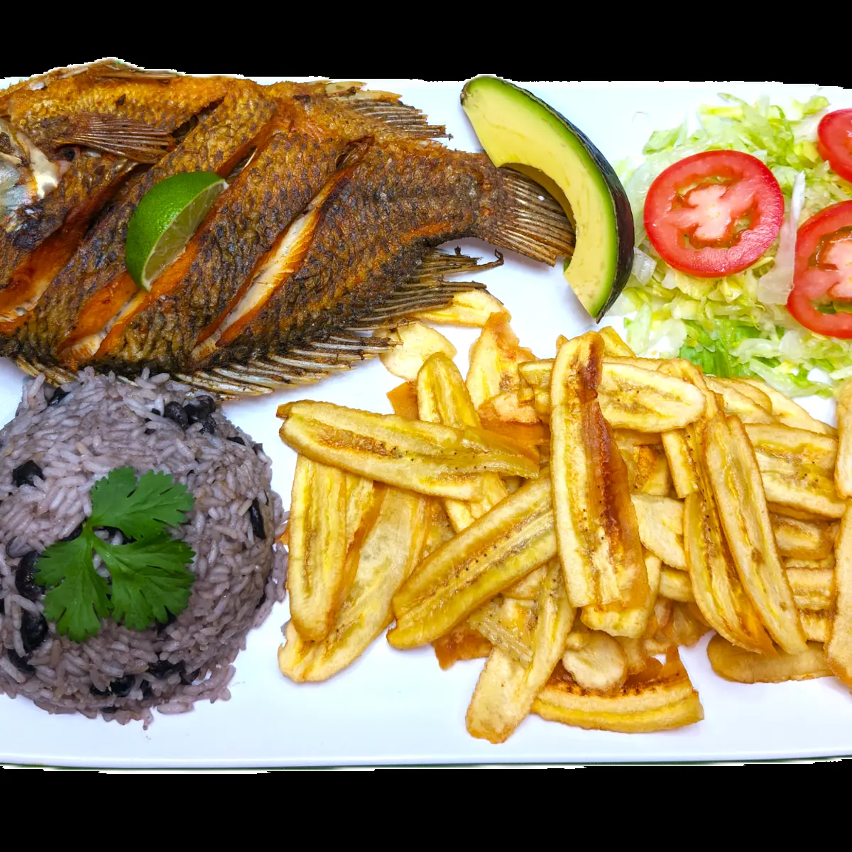 Mojarra Frita Con Papas