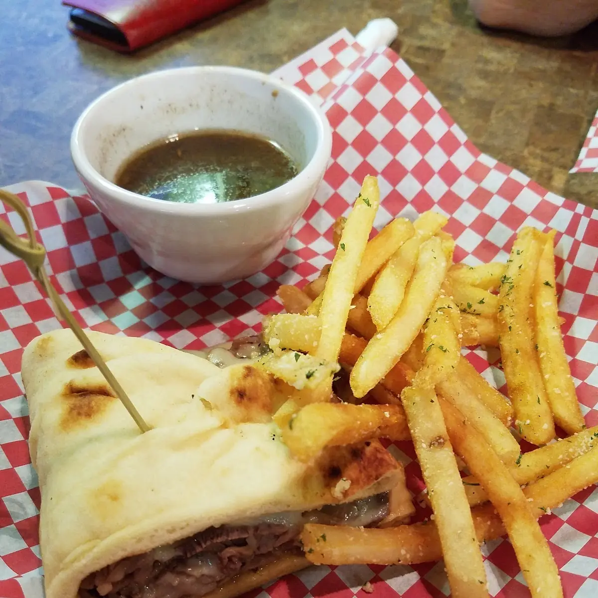 Garlic Chicken Wrap