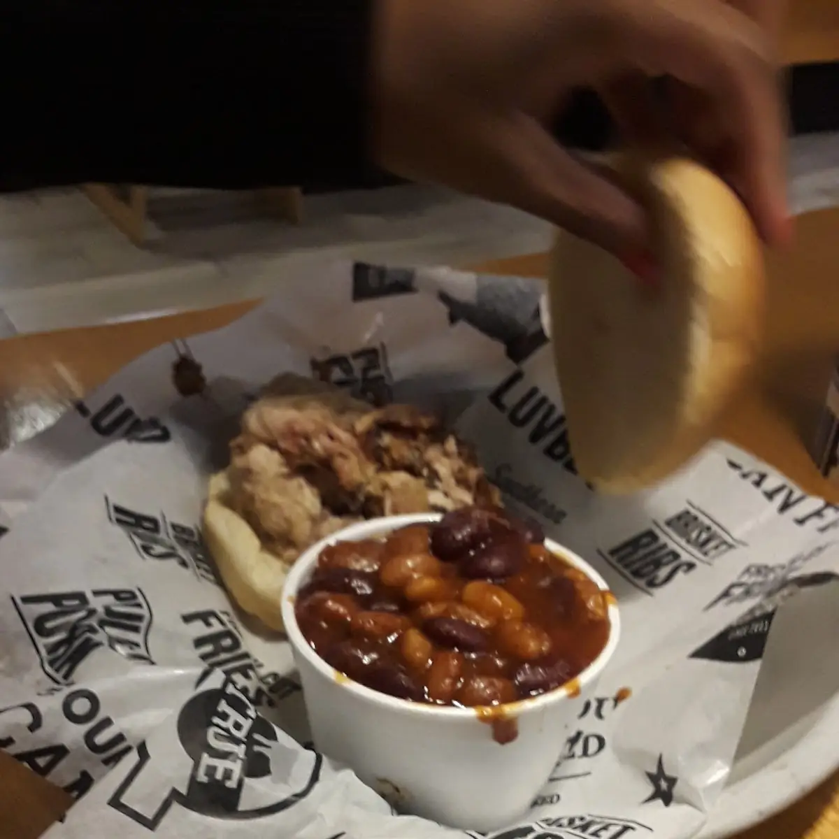 Pulled Pork Baked Beans