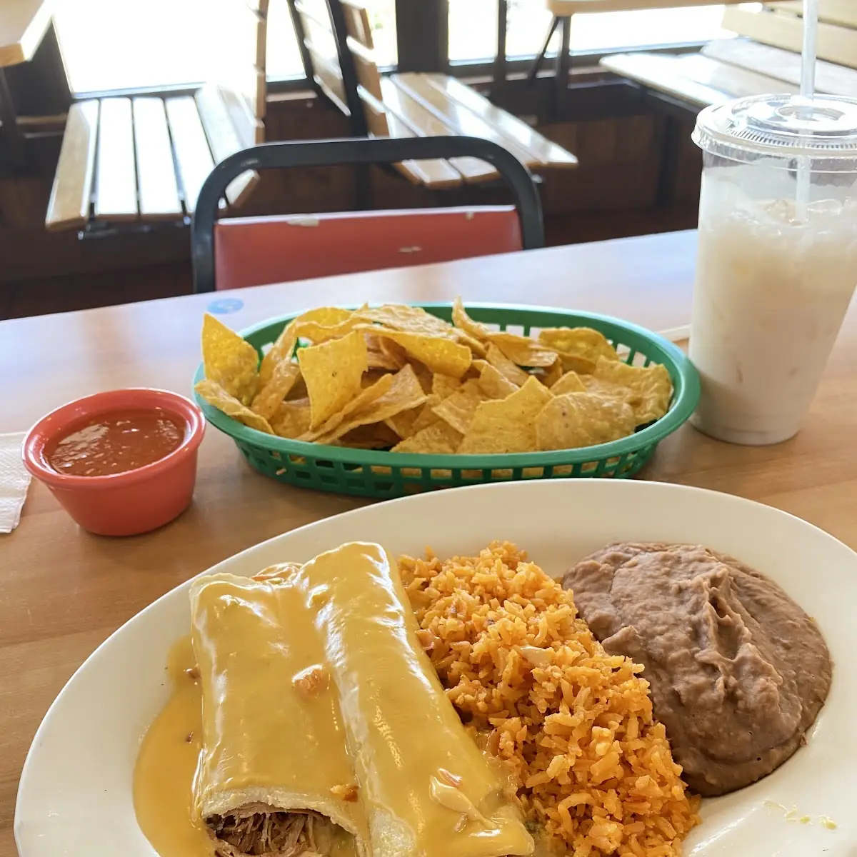 Kids Enchilada Plate