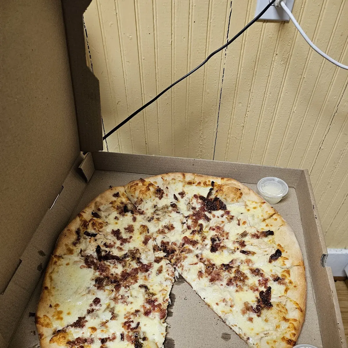 Chicken Bacon Ranch Pizza