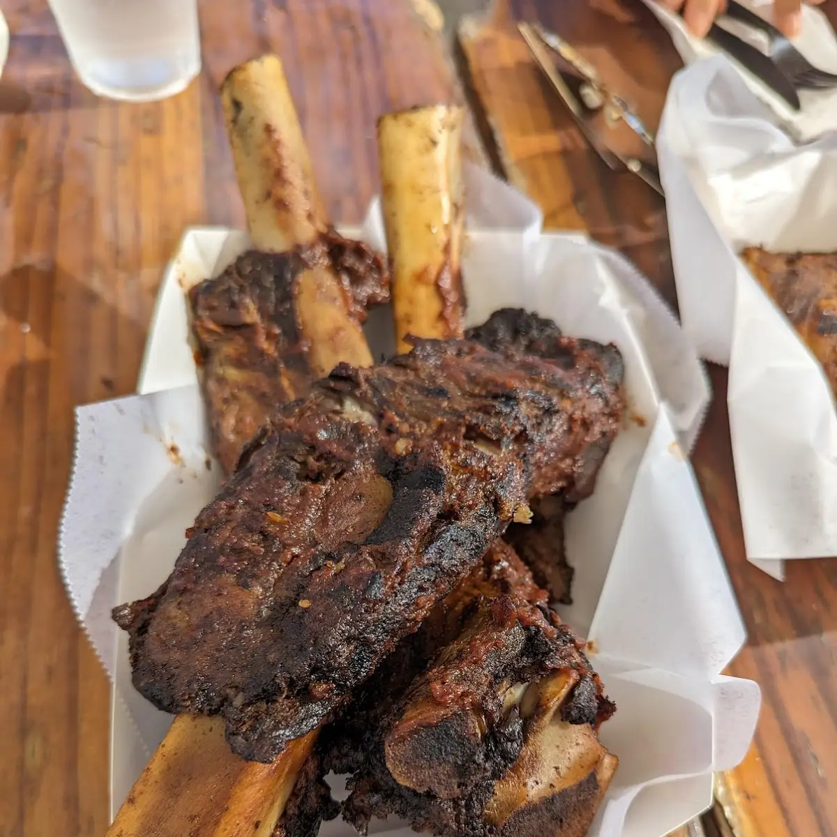 Smoked Lamb Shank