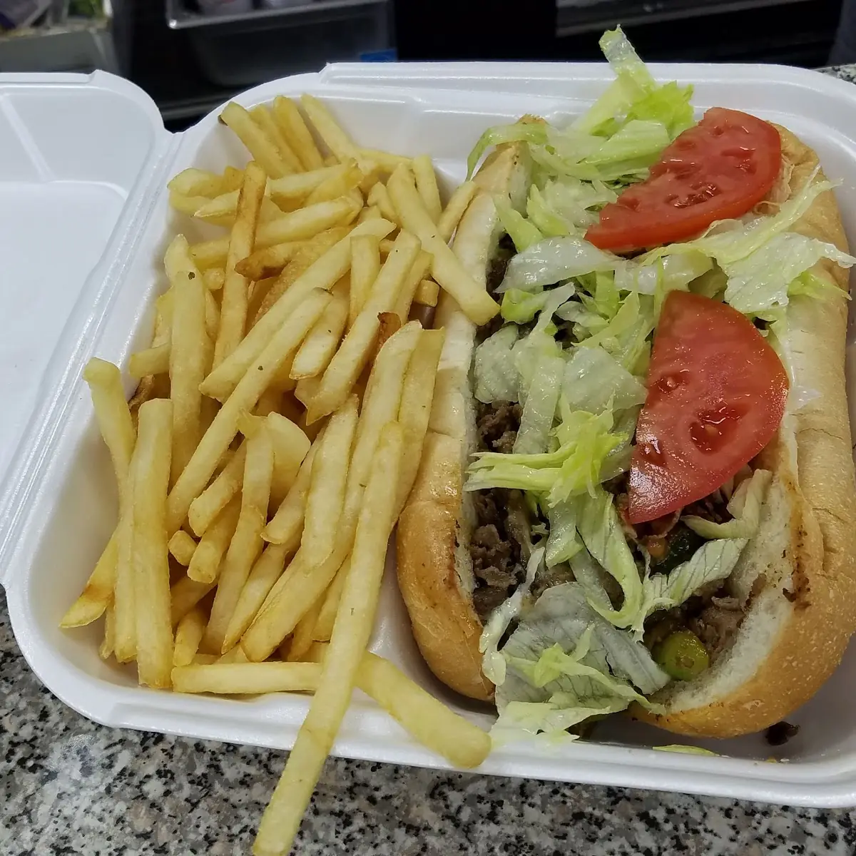 Philly Cheese Steak Sandwich