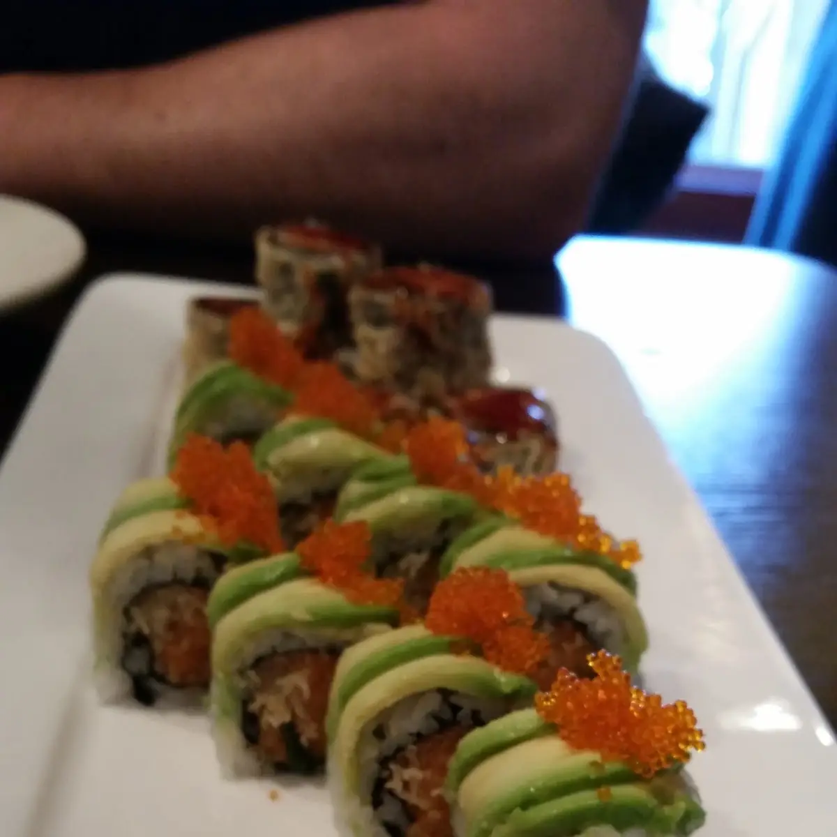Dragon Roll and Spider Roll