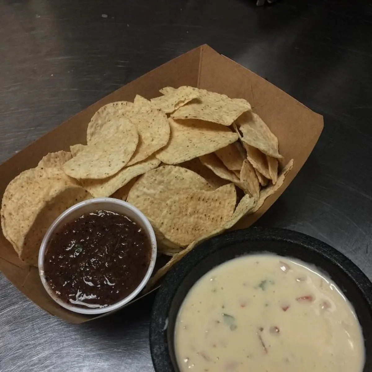 Chips & Queso Platter