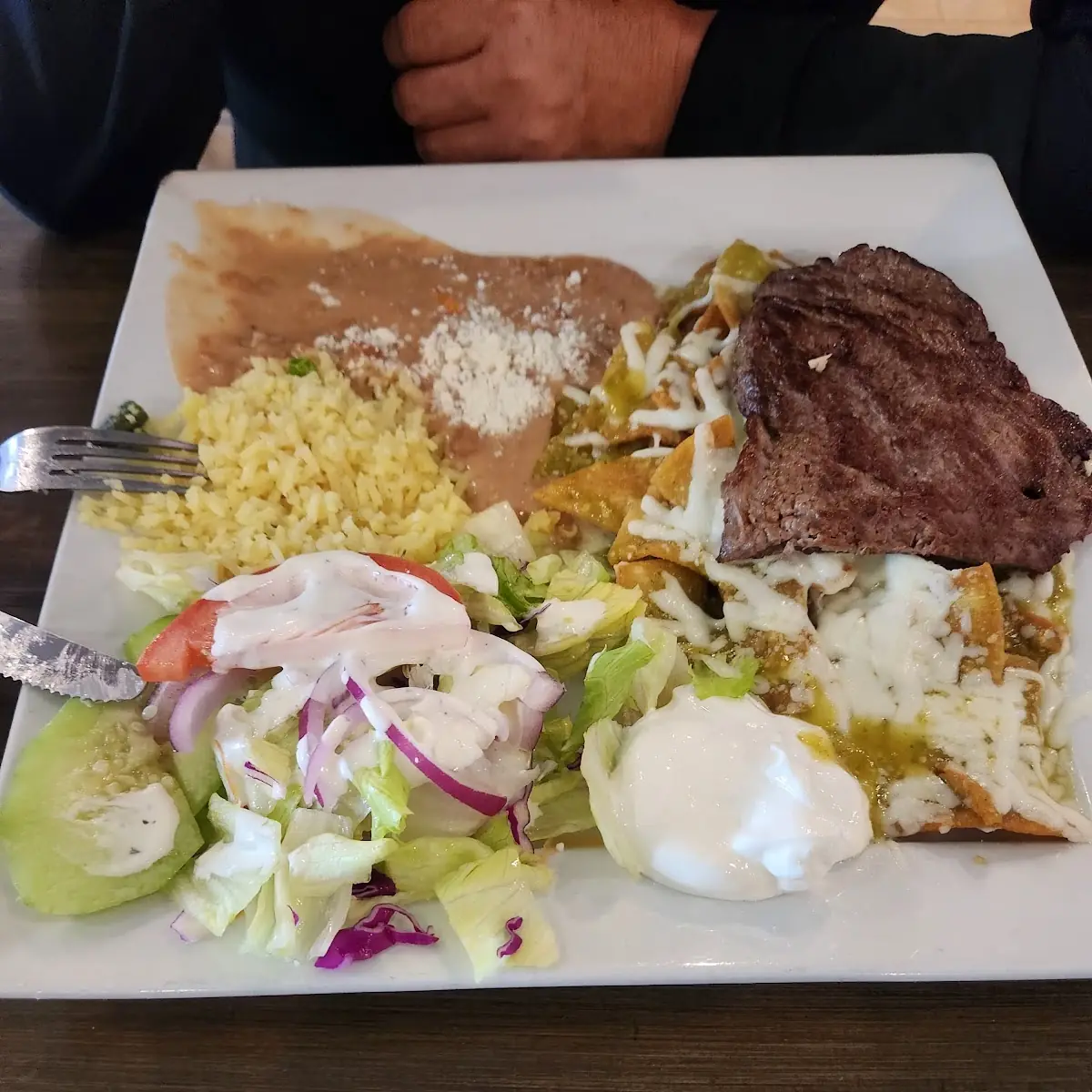 Enchiladas Verdes Con Pollo
