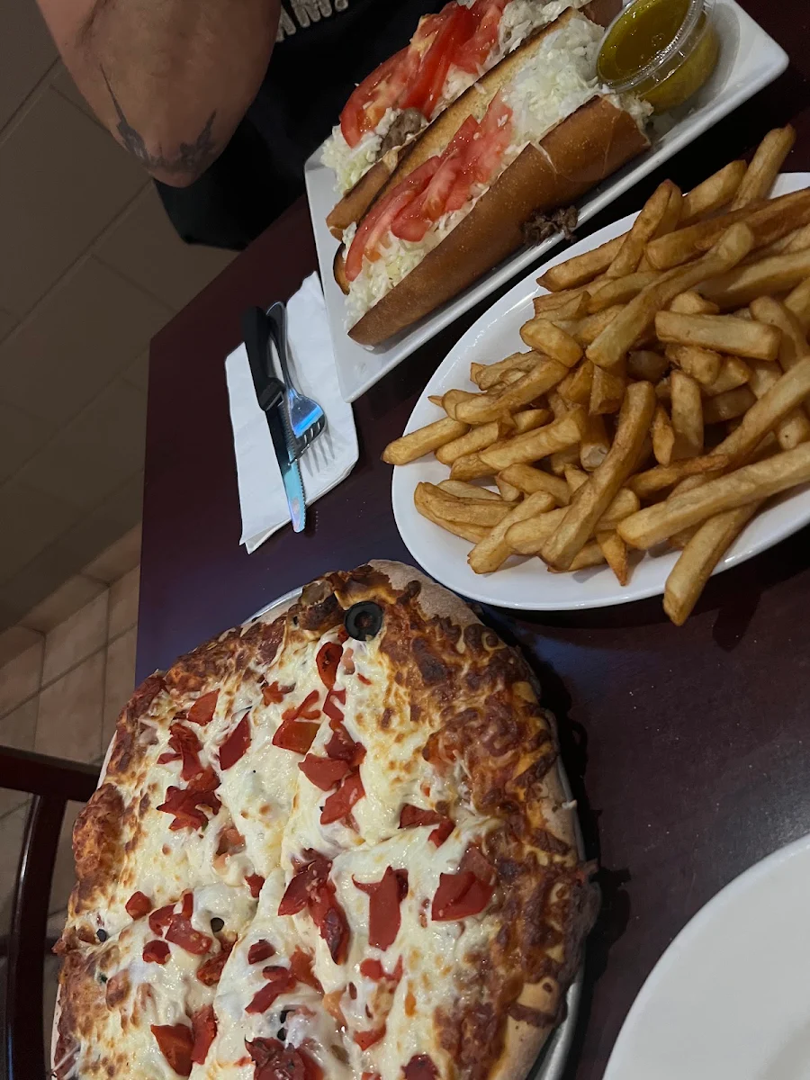 Pizza and Fries