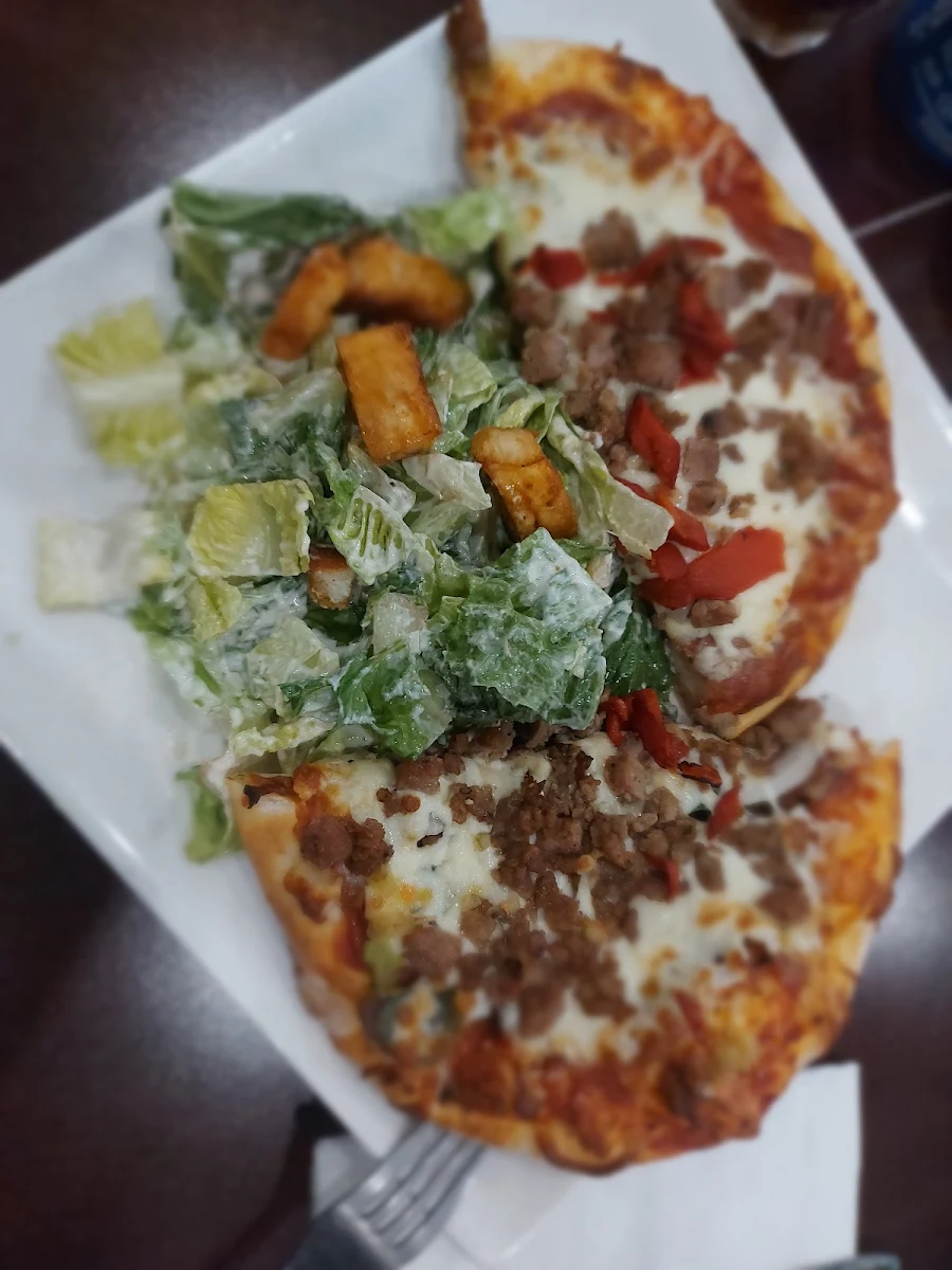 Pizza Ceaser Salad