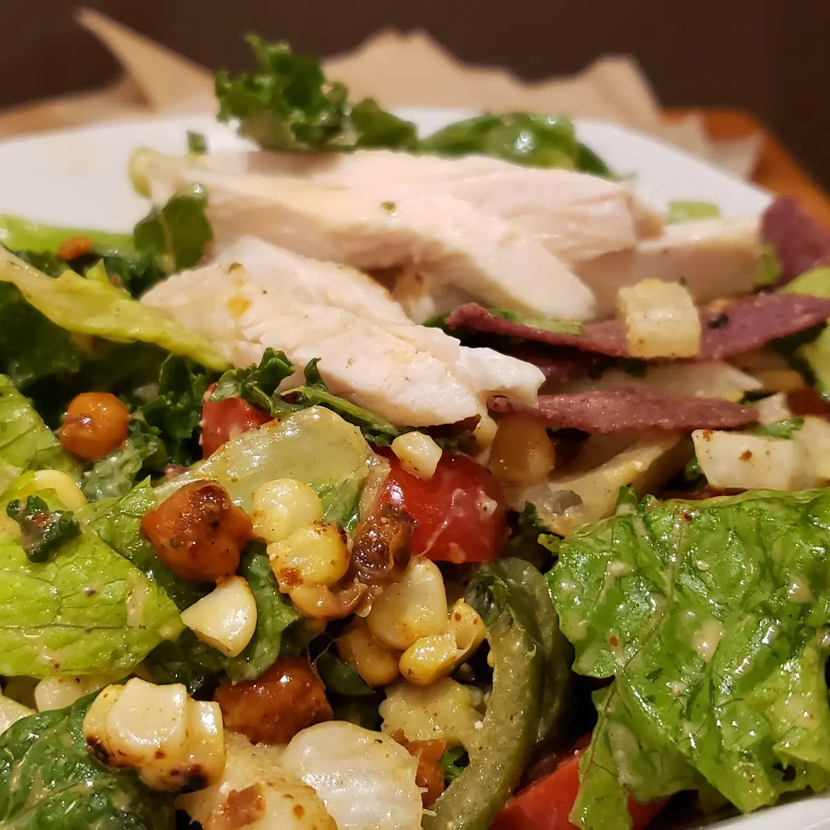 Southwestern Chicken Caesar Salad