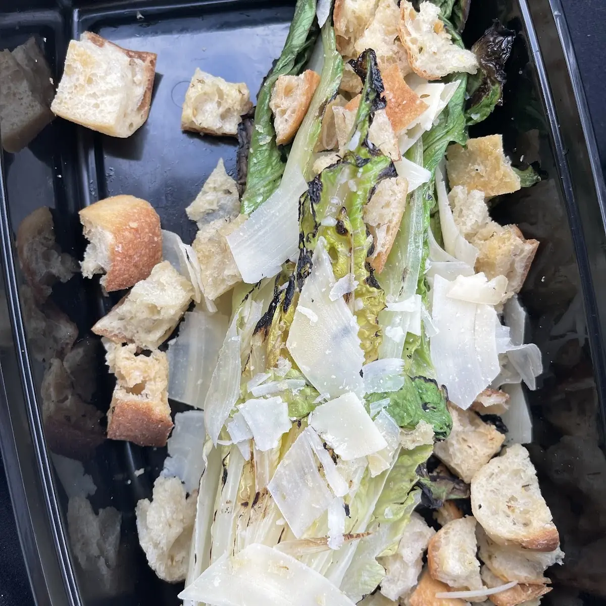 Grilled Caesar Salad
