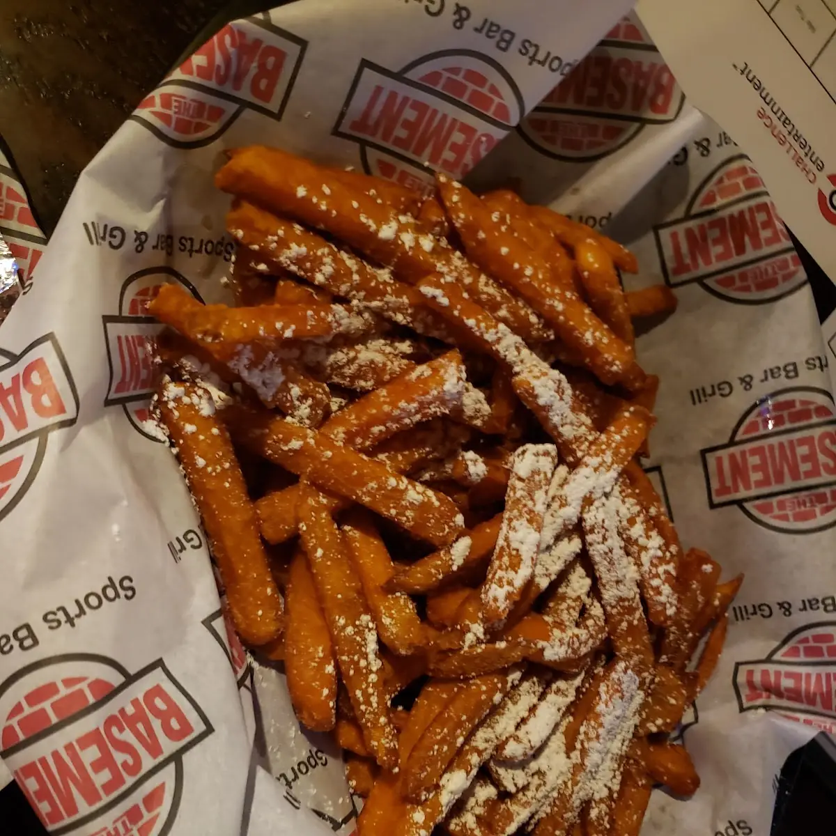 Basket Of Sweet Potato Fries