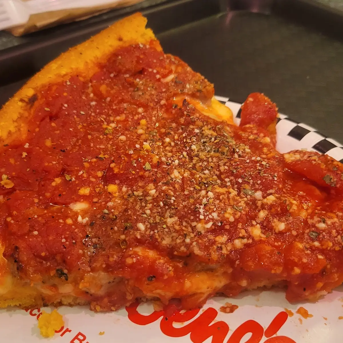Deep Dish Sausage Pizza