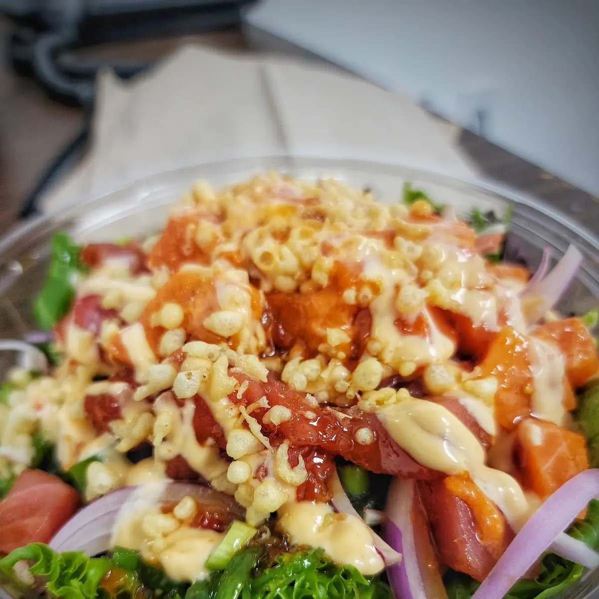 Spicy Salmon Bowl