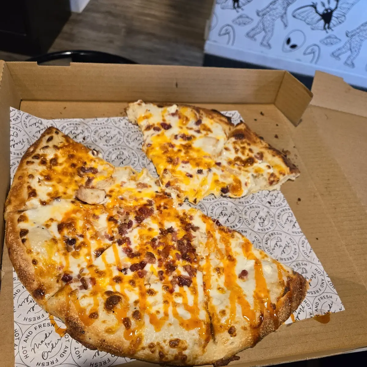 Buffalo Chicken Pizza