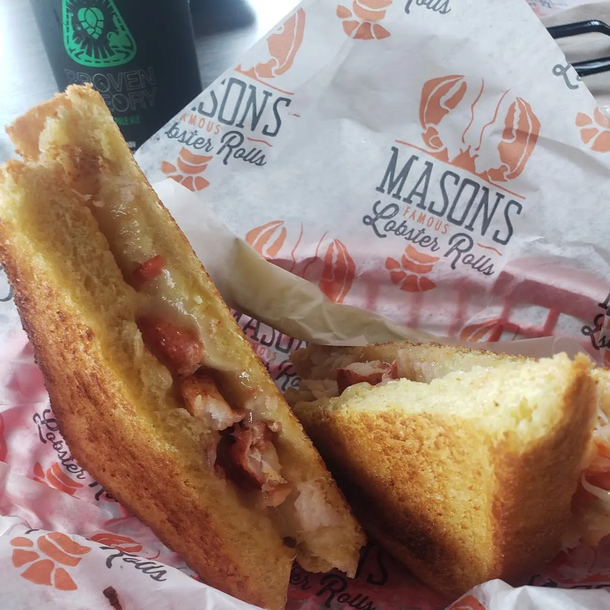Lobster Grilled Cheese Sandwich