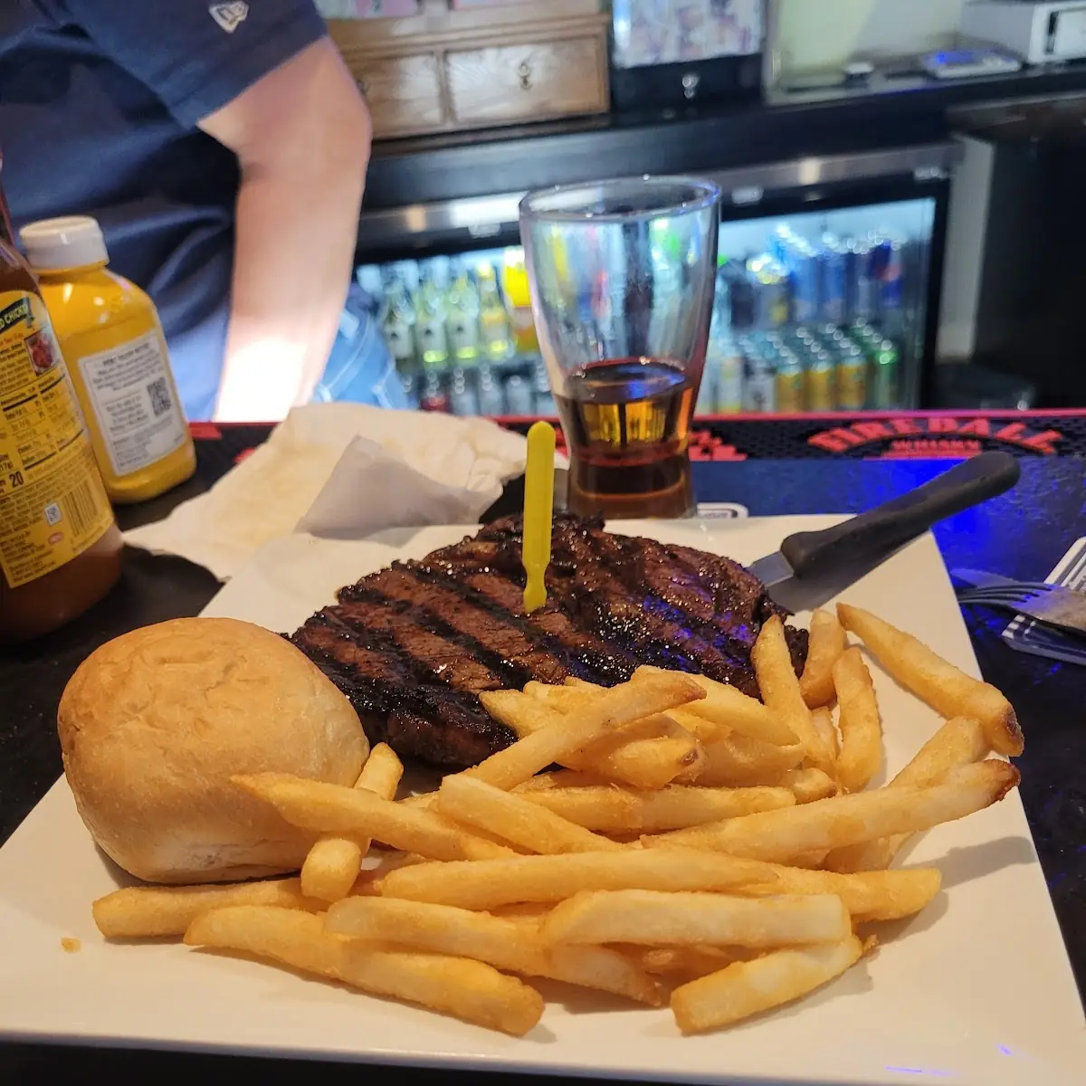Ribeye Steak and Fries