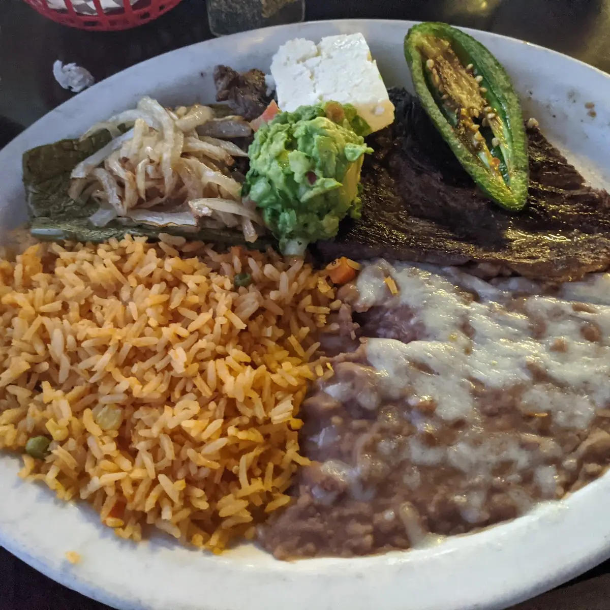 Carne Asada Plate